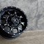 FUEL-KRANK 18X9 6X135/6X139.7 20 106.10 BLACK MILLED EDGE