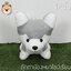ตุ๊กตาน้องหมาไซบีเรียน สีเทา ราคาถูก Size 12 นิ้ว