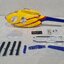 250 - MD500E Yellow Blue Scale Fuselage for M2, Trex250, Goosky S2