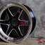 OASIS : RX7SE 18X9.5 6X139.7 22 GBLP+M+RX7SE (ดำขอบเงากลึงเงา)