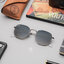 RayBan RB3548N 004/71 hexagonal Grey Gradient Dark Grey