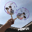 พัดใส Fan รับผลิตพัดใส สกรีนลายไม่จํากัดสี พัดโบก พัดแฟนคลับ