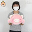 ตุ๊กตา หมู ขี้เซา หมูนอน นุ่มนิ่ม ใส่ชุด 25นิ้ว ผ้า Super Soft นุ่มนิ่ม ใยไมโครแท้ 100%
