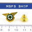 [มือสอง] เข็มกลัดโลหะ Vintage Enamel Pin จากญี่ปุ่น ขนาดเล็ก แบบที่ 17 - โกดังญี่ปุ่น