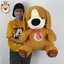 ตุ๊กตาหมา ตัวใหญ่ หมาหูยาว ผ้าขนหนู Size 40นิ้ว น่ากอด น่าสะสม