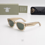 แว่นกันแดด Ray-Ban RB0832SF 146031 Polished Beige Green