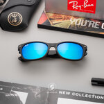 RayBan RB2132F 622/17 Nre Wayfarer Blue Mirror RayBan RB2132F 622/17 Nre Wayfarer Blue Mirror