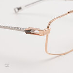 แว่นสายตา DITA LANCIER DLX144 A 04 Rose Gold / Shiny Silver