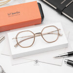 กรอบแว่น IC BERLIN Raja Cloudy Brown HD Bronze