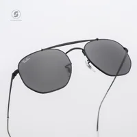 แว่นกันแดด Ray-Ban Marshal RB3648 002/B1 Black /Dark Grey