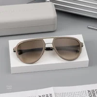 แว่นกันแดด MYKITA RIMOWA SUN MR006 AL5 CLAY GREEN CLAY GREEN RAWBROWN GRADIENT แว่นกันแดด MYKITA RIMOWA SUN MR006 AL5 CLAY GREEN CLAY GREEN RAWBROWN GRADIENT