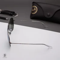 แว่นกันแดด Ray-Ban Aviator large metal RB3025 029/30 Gunmetal / Silver mirror แว่นกันแดด Ray-Ban Aviator large metal RB3025 029/30 Gunmetal / Silver mirror