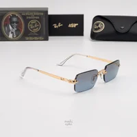 แว่นกันแดด Ray-Ban A$AP Rocky RB3928 001/S2 Arista gold / Blue gradient dark grey