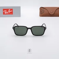 แว่นกันแดด Ray-Ban Raimond RB2231F 901/31 Black / G-15 Green แว่นกันแดด Ray-Ban Raimond RB2231F 901/31 Black / G-15 Green