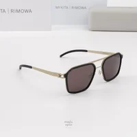 แว่นกันแดด MYKITA RIMOWA SUN MR003 AL3 TITAN BLACK BROWN SOLI แว่นกันแดด MYKITA RIMOWA SUN MR003 AL3 TITAN BLACK BROWN SOLI
