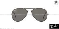 แว่นกันแดด Ray-Ban Aviator large metal RB3025 002/48 Black / Black Polarized แว่นกันแดด Ray-Ban Aviator large metal RB3025 002/48 Black / Black Polarized