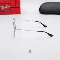 แว่นสายตา Ray-Ban Round Metal RX3447V 2861 Black on Silver แว่นสายตา Ray-Ban Round Metal RX3447V 2861 Black on Silver