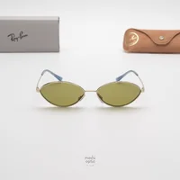 แว่นกันแดด Ray-Ban Kai RB3757 9213/2 Pale Gold / Green แว่นกันแดด Ray-Ban Kai RB3757 9213/2 Pale Gold / Green