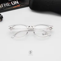 แว่นสายตา Ray-Ban Clubmaster RX5154 2001 White Transparent แว่นสายตา Ray-Ban Clubmaster RX5154 2001 White Transparent