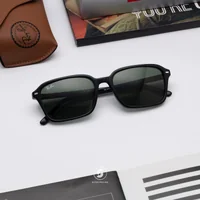 แว่นกันแดด Ray-Ban Raimond RB2231F 901/31 Black / G-15 Green แว่นกันแดด Ray-Ban Raimond RB2231F 901/31 Black / G-15 Green