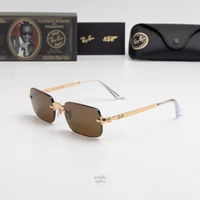 แว่นกันแดด Ray-Ban A$AP Rocky RB3928 001/73 Arista gold / Dark brown