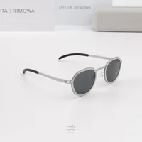 แว่นกันแดด MYKITA RIMOWA SUN MR001 AL2 WHITE SILVER SILVER DARKGREY SOLID แว่นกันแดด MYKITA RIMOWA SUN MR001 AL2 WHITE SILVER SILVER DARKGREY SOLID
