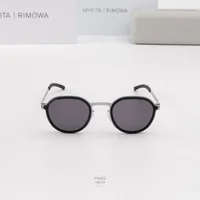 แว่นกันแดด MYKITA RIMOWA SUN MR001 AL1 WHITE SILVER BLACK COOLGREY SOLID แว่นกันแดด MYKITA RIMOWA SUN MR001 AL1 WHITE SILVER BLACK COOLGREY SOLID
