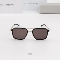 แว่นกันแดด MYKITA RIMOWA SUN MR003 AL3 TITAN BLACK BROWN SOLI แว่นกันแดด MYKITA RIMOWA SUN MR003 AL3 TITAN BLACK BROWN SOLI