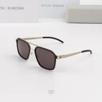 แว่นกันแดด MYKITA RIMOWA SUN MR003 AL3 TITAN BLACK BROWN SOLI แว่นกันแดด MYKITA RIMOWA SUN MR003 AL3 TITAN BLACK BROWN SOLI