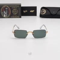 แว่นกันแดด Ray-Ban A$AP Rocky RB3928 001/71 Arista gold / Dark green
