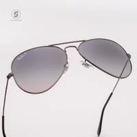 แว่นกันแดด Ray-Ban Aviator large metal RB3025 004/78 Gunmetal / Blue Gradient แว่นกันแดด Ray-Ban Aviator large metal RB3025 004/78 Gunmetal / Blue Gradient