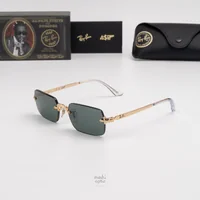 แว่นกันแดด Ray-Ban A$AP Rocky RB3928 001/71 Arista gold / Dark green