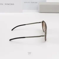 แว่นกันแดด MYKITA RIMOWA SUN MR006 AL5 CLAY GREEN CLAY GREEN RAWBROWN GRADIENT แว่นกันแดด MYKITA RIMOWA SUN MR006 AL5 CLAY GREEN CLAY GREEN RAWBROWN GRADIENT
