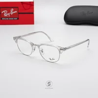 แว่นสายตา Ray-Ban Clubmaster RX5154 2001 White Transparent แว่นสายตา Ray-Ban Clubmaster RX5154 2001 White Transparent