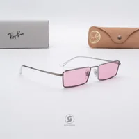 แว่นกันแดด Ray-Ban Emy RB3741 004/84 Gunmetal / Pink แว่นกันแดด Ray-Ban Emy RB3741 004/84 Gunmetal / Pink