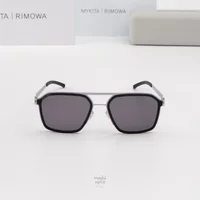 แว่นกันแดด MYKITA RIMOWA SUN MR003 AL1 WHITE SILVER BLACK COOLGREY SOLID