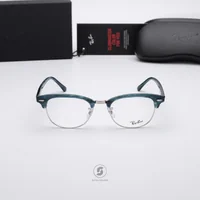 แว่นสายตา Ray-Ban Clubmaster RX5154 8377 Striped Green แว่นสายตา Ray-Ban Clubmaster RX5154 8377 Striped Green