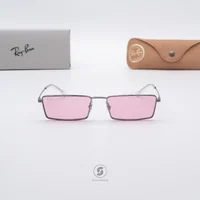 แว่นกันแดด Ray-Ban Emy RB3741 004/84 Gunmetal / Pink แว่นกันแดด Ray-Ban Emy RB3741 004/84 Gunmetal / Pink
