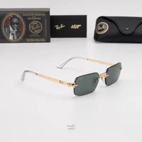 แว่นกันแดด Ray-Ban A$AP Rocky RB3928 001/71 Arista gold / Dark green
