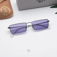 แว่นกันแดด Ray-Ban Emy RB3741 004/1A Gunmetal / Violet แว่นกันแดด Ray-Ban Emy RB3741 004/1A Gunmetal / Violet