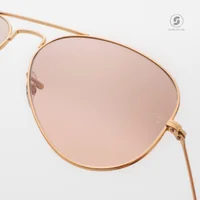 แว่นกันแดด Ray-Ban Aviator large metal RB3025 001/3E Gold / Pink