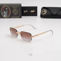 แว่นกันแดด Ray-Ban A$AP Rocky RB3928 001/8H Arista gold / Clear gradient dark violet แว่นกันแดด Ray-Ban A$AP Rocky RB3928 001/8H Arista gold / Clear gradient dark violet