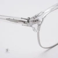 แว่นสายตา Ray-Ban Clubmaster RX5154 2001 White Transparent แว่นสายตา Ray-Ban Clubmaster RX5154 2001 White Transparent