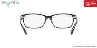 แว่นสายตา Ray-Ban RX5318D 2034 Black on Transparent แว่นสายตา Ray-Ban RX5318D 2034 Black on Transparent