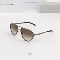 แว่นกันแดด MYKITA RIMOWA SUN MR006 AL5 CLAY GREEN CLAY GREEN RAWBROWN GRADIENT แว่นกันแดด MYKITA RIMOWA SUN MR006 AL5 CLAY GREEN CLAY GREEN RAWBROWN GRADIENT