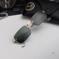 แว่นกันแดด Ray-Ban A$AP Rocky RB3928 001/71 Arista gold / Dark green