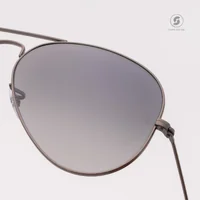 แว่นกันแดด Ray-Ban Aviator large metal RB3025 004/78 Gunmetal / Blue Gradient แว่นกันแดด Ray-Ban Aviator large metal RB3025 004/78 Gunmetal / Blue Gradient