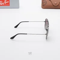 แว่นกันแดด Ray-Ban Aviator large metal RB3025 004/71 Gunmetal / Grey Gradient