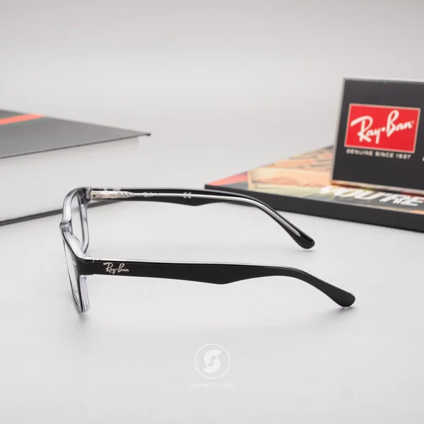 แว่นสายตา Ray-Ban Junior RY1531 3529 Black on Transparent image 4