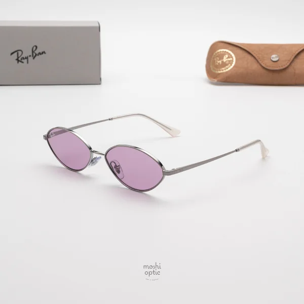 แว่นกันแดด Ray-Ban Kai RB3757 004/69 Gunmetal / Dark Violet image 2 แว่นกันแดด Ray-Ban Kai RB3757 004/69 Gunmetal / Dark Violet image 2